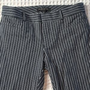 Banana Republic Sloan Black and White Patterned Pants